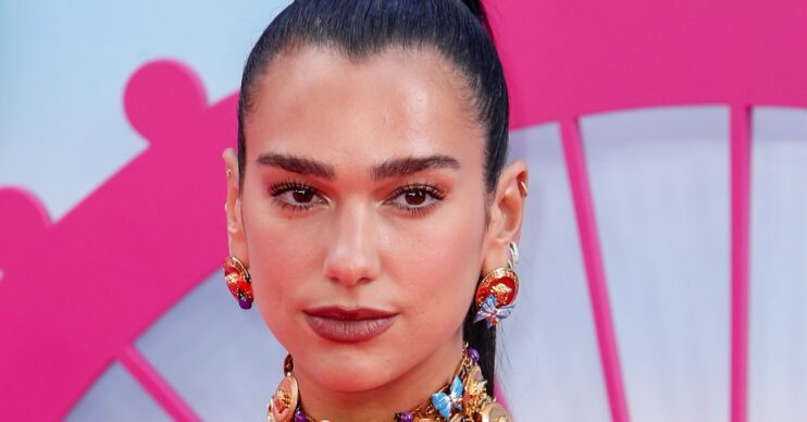 Dua Lipa close up