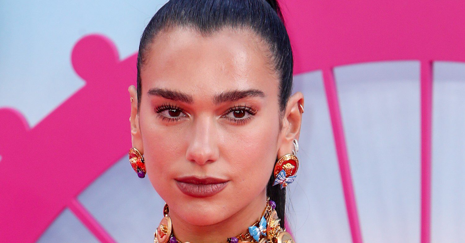 Dua Lipa close up
