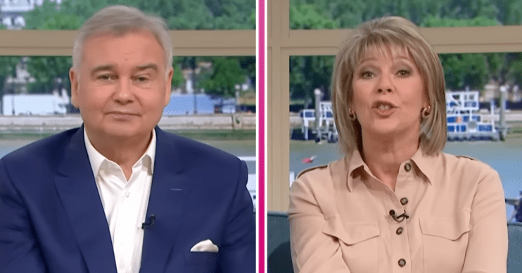 Eamonn Holmes and Ruth Langsford on This Morning