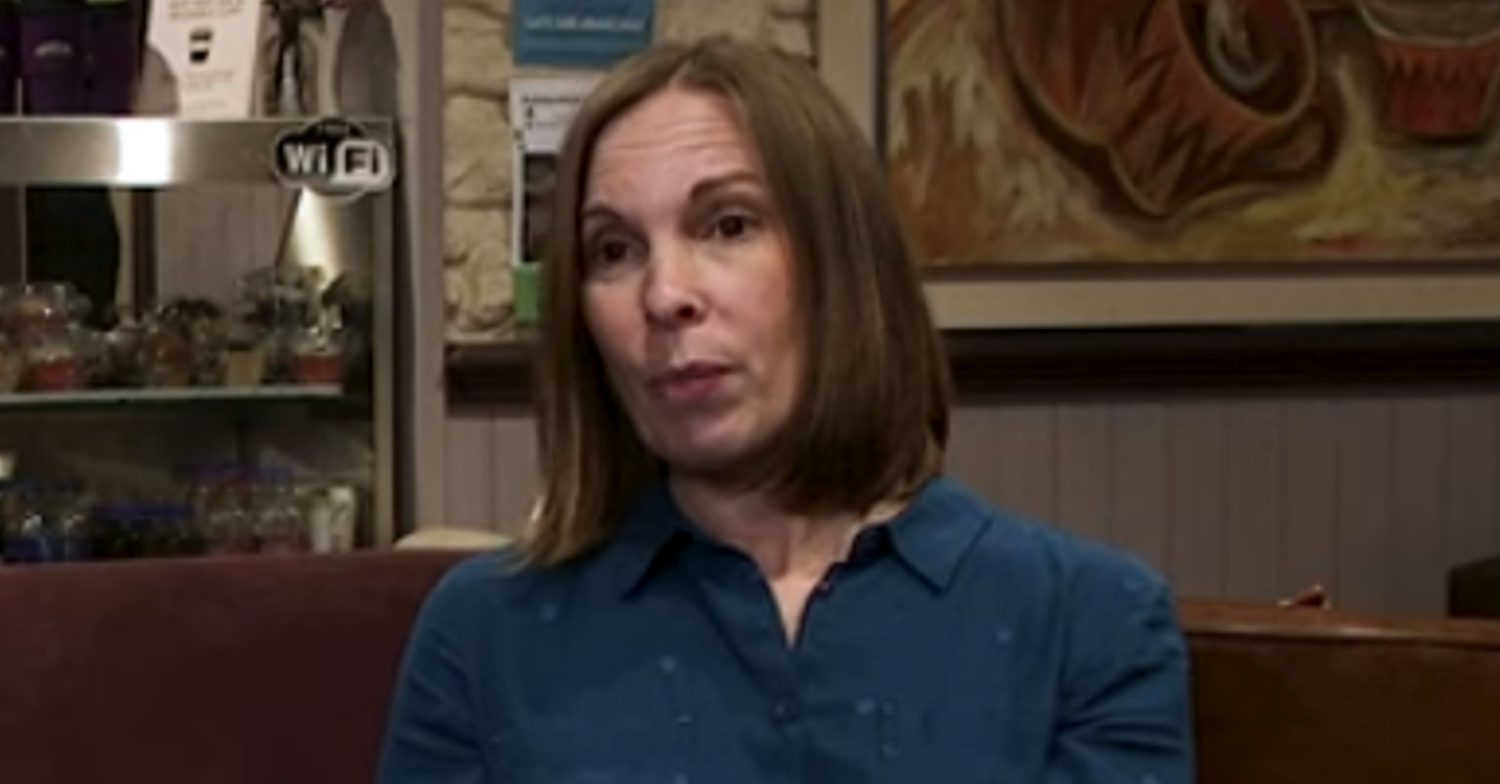 Emmerdale's Jane Hudson is serious