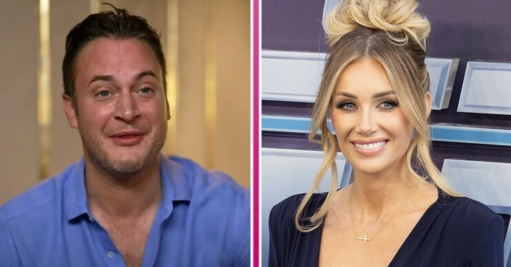 Gary Lucy on Celebs Go Dating and Laura Anderson smiling at film premiere