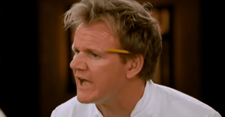 Gordon Ramsay looking angry
