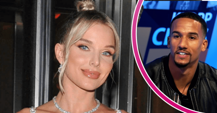 Helen Flanagan and Scott Sinclair smiling