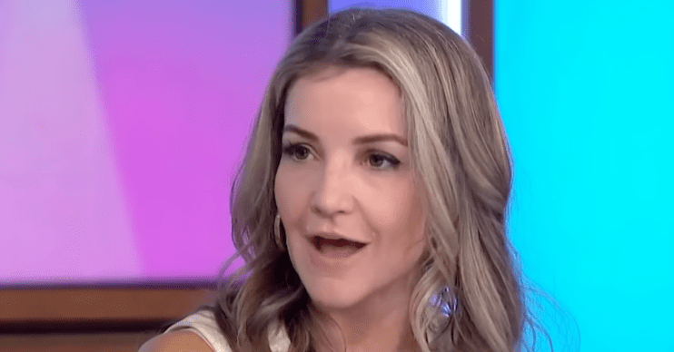 Helen Skelton being interviewed on Loose Women
