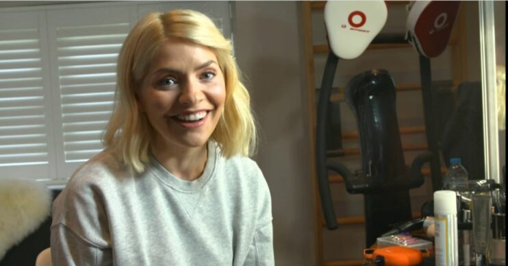 Holly Willoughby talking on This Morning