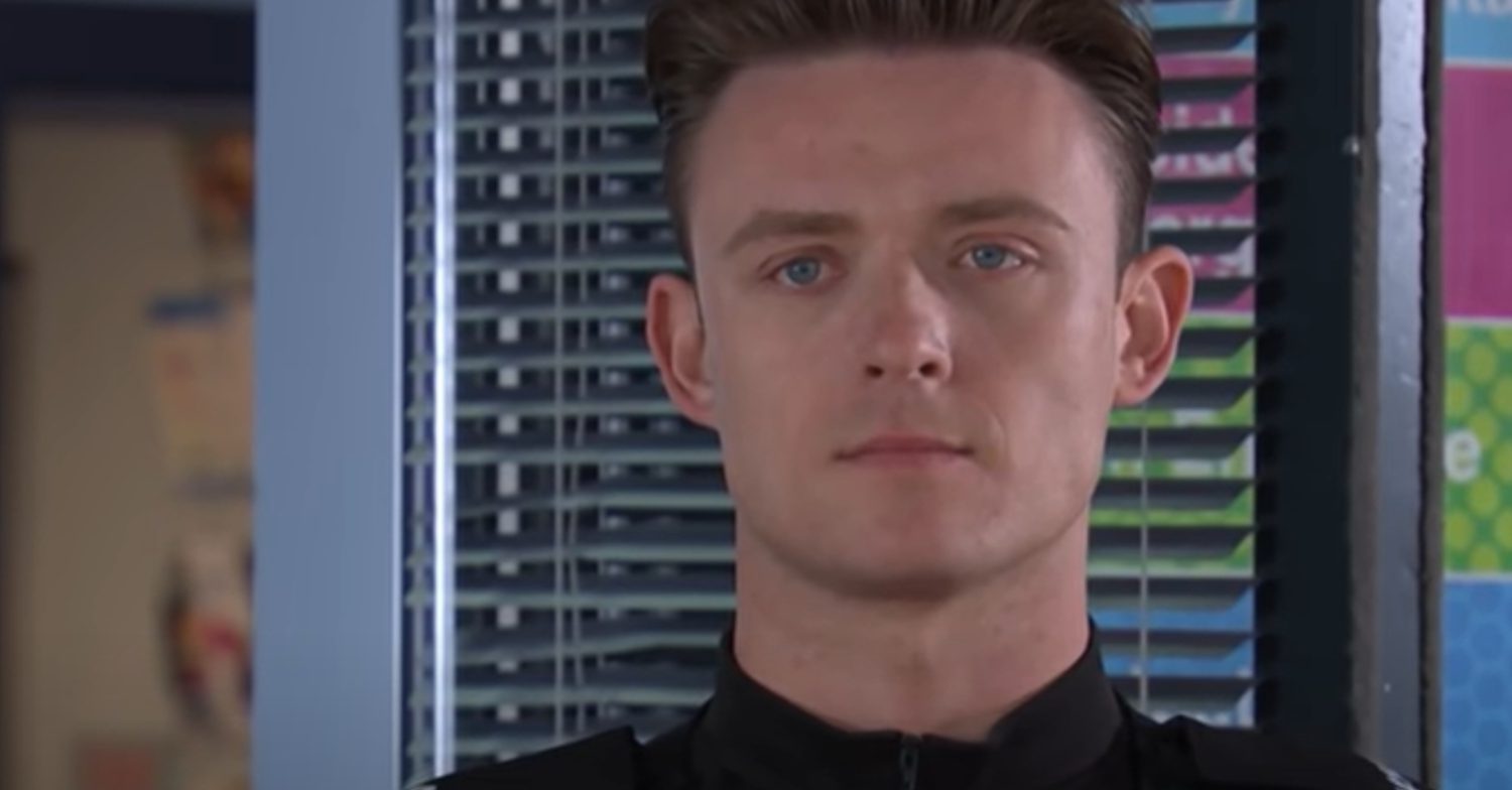 Hollyoaks' PC Smith played by Calum Lull