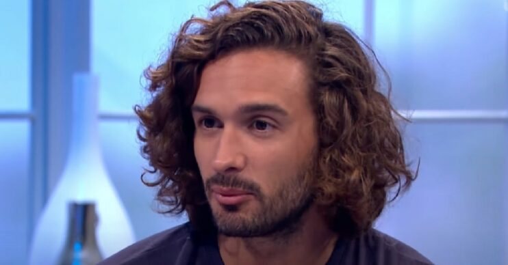 Joe Wicks speaking on Lorraine
