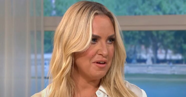 Josie Gibson speaking on This Morning