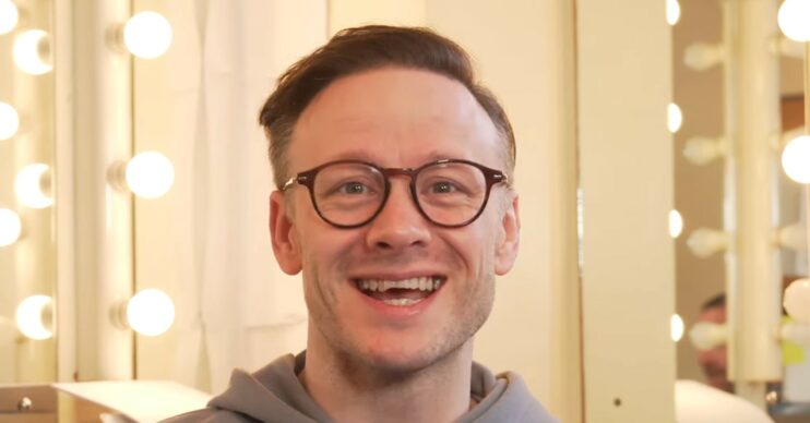 Kevin Clifton being interviewed on Strictly