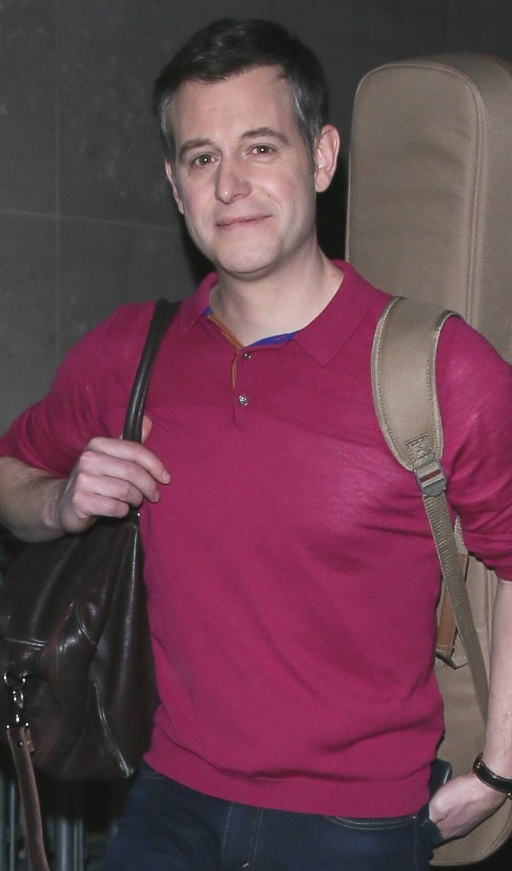 Matt Baker smiles