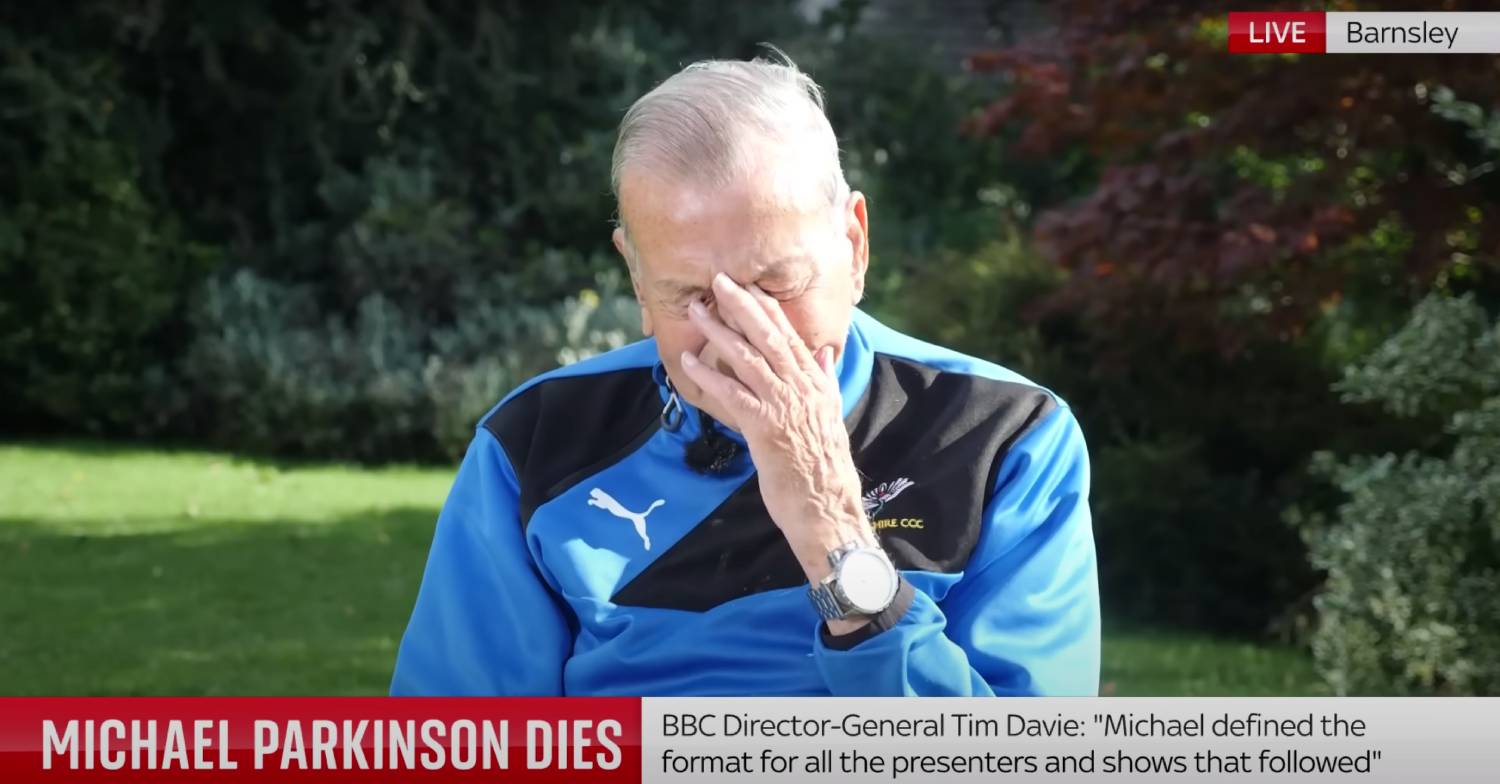 Dickie Bird cries