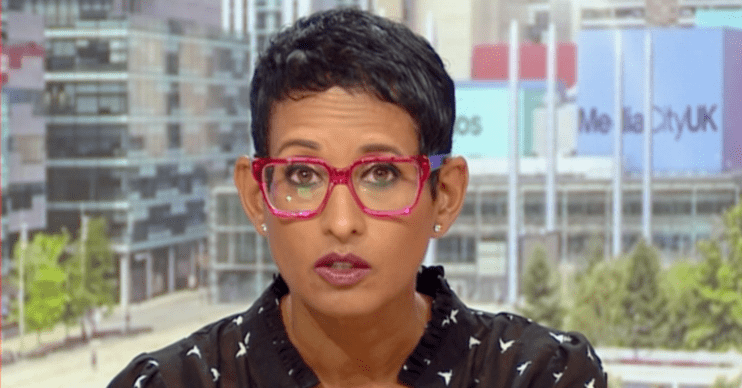 Naga Munchetty on BBC breakfast