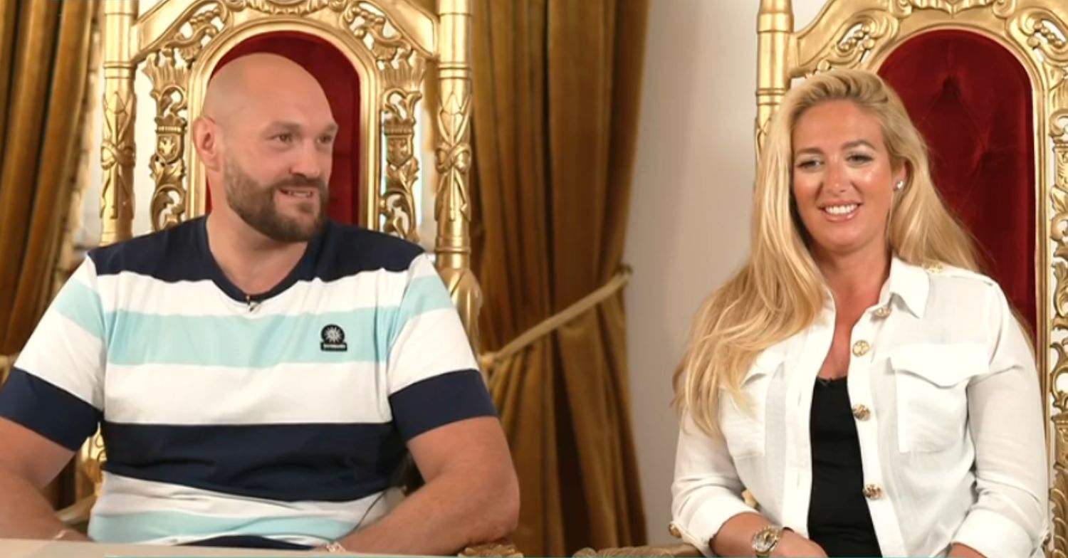 Paris and Tyson Fury on This Morning