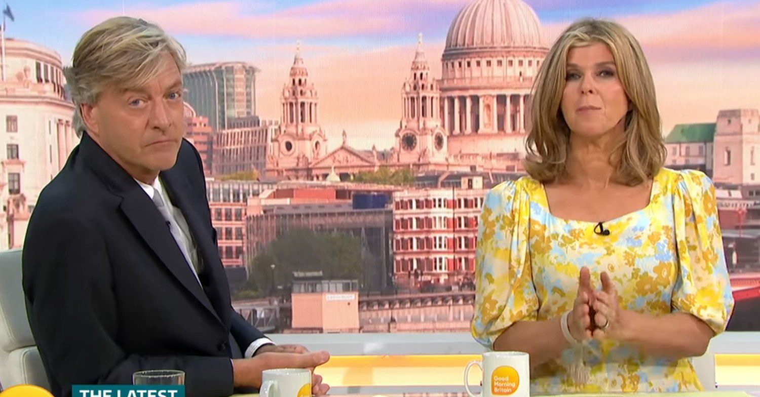 Richard Madeley and Kate Garraway presenting GMB