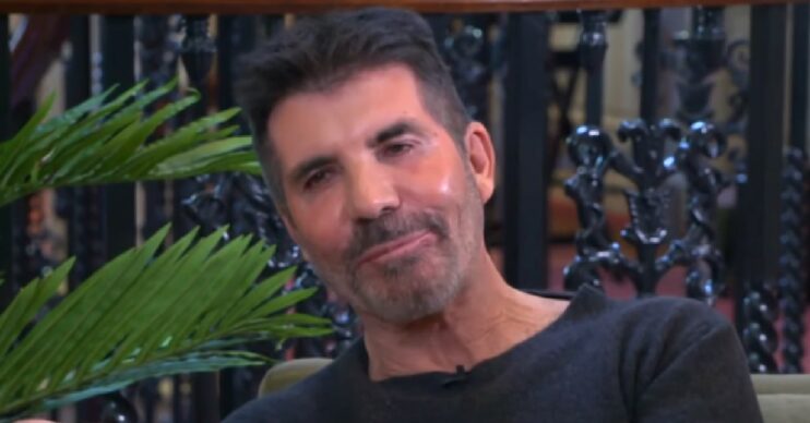 Simon Cowell speaking on Lorraine