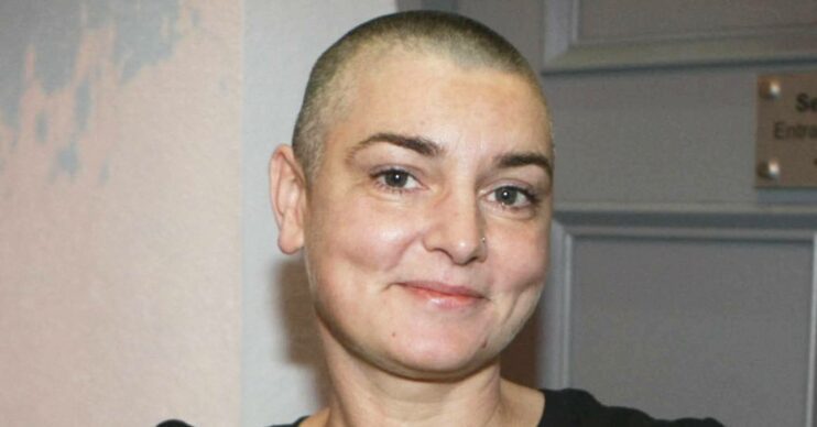 Sinead O'Connor smiles