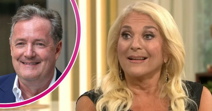 Vanessa Feltz and Piers Morgan comp image