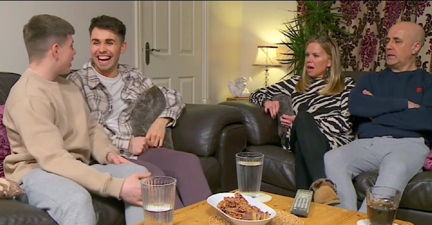 Gogglebox cast Baggs family