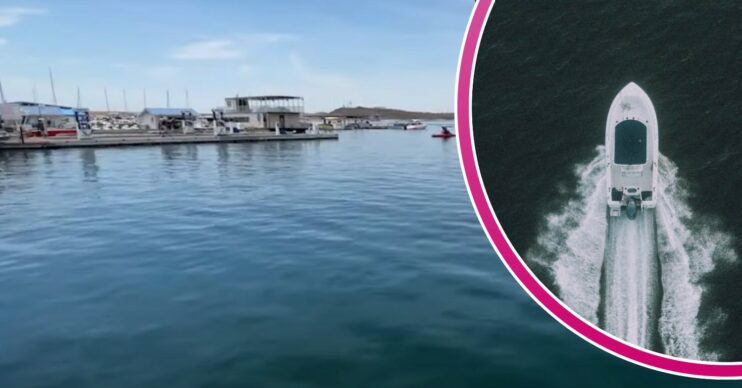 Lake Pleasant / boat