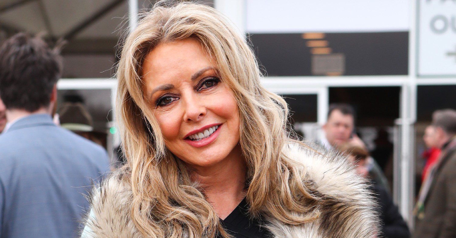 Carol Vorderman smiling
