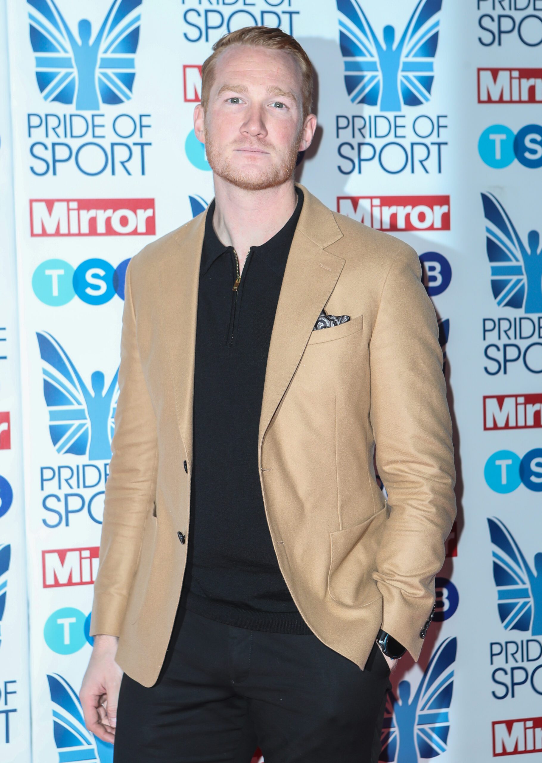 Greg Rutherford at Daily Mirror Pride in Sport Awards