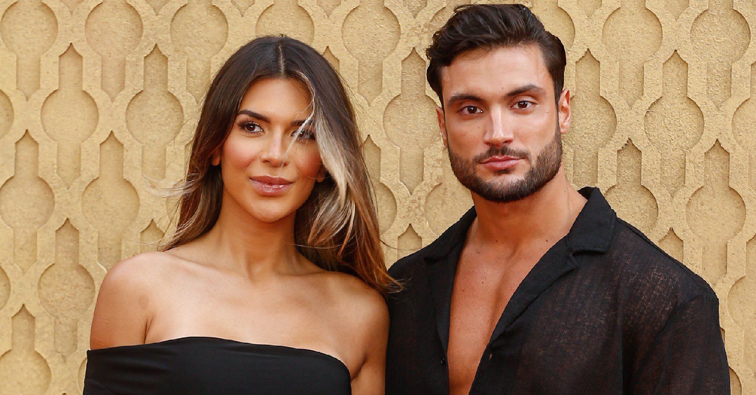 Love Island stars Ekin-Su and Davide 
