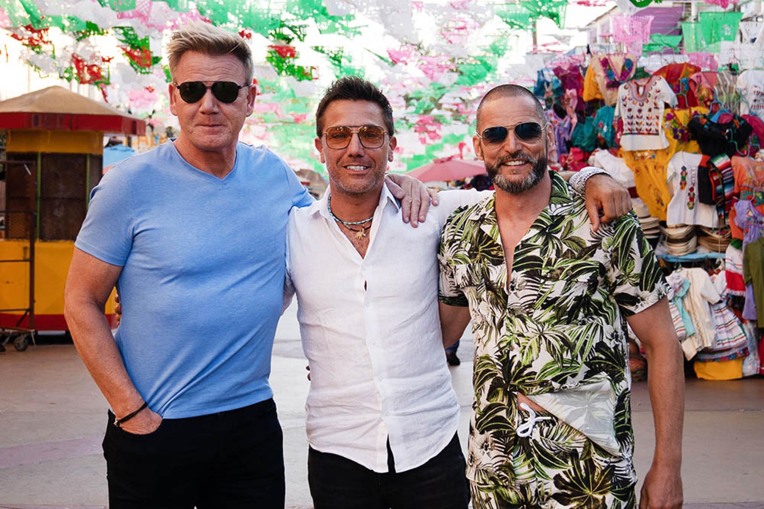 Gordon Ramsay, Gino D'Acampo and Fred Sirieix