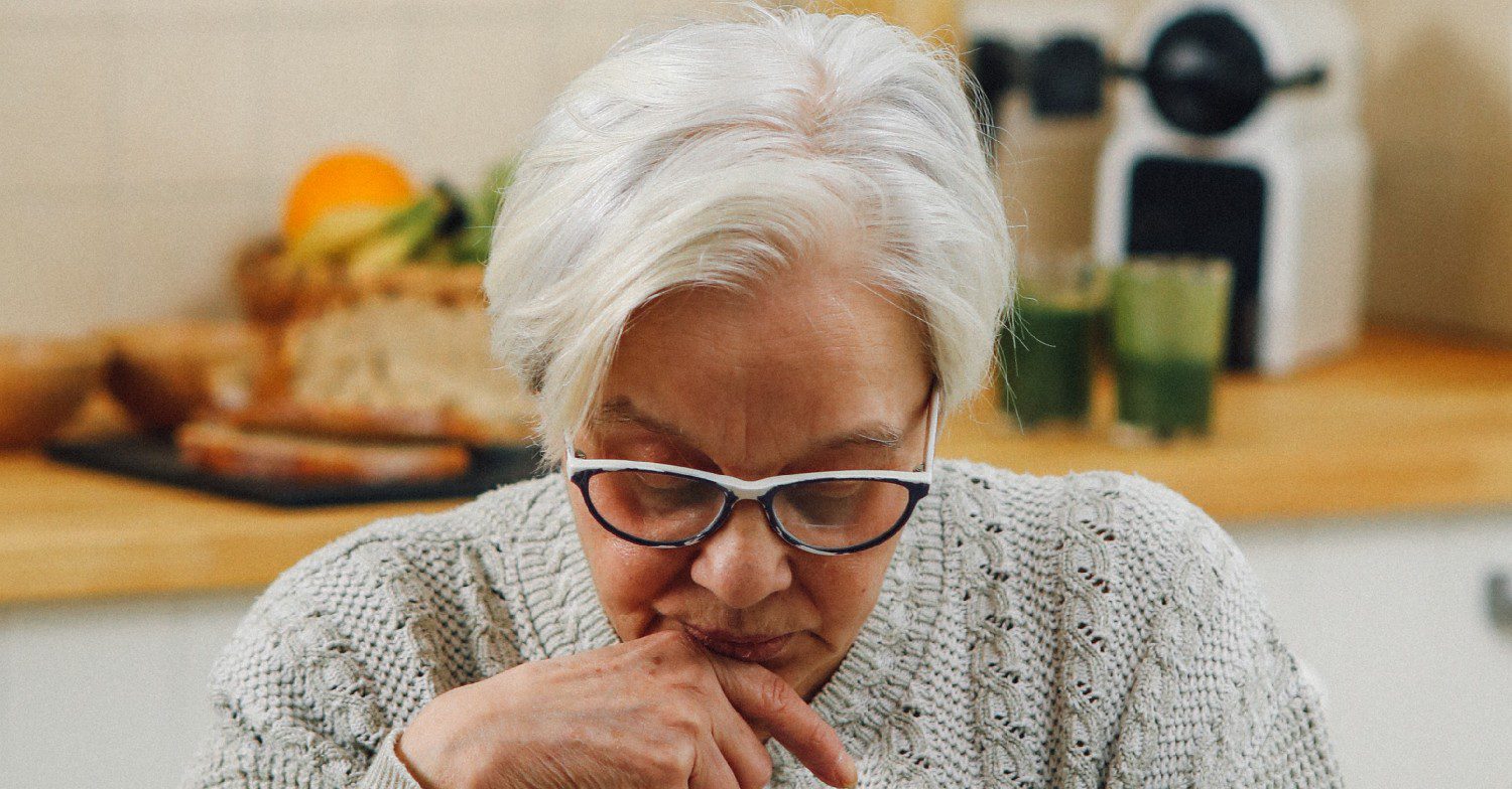 Gran looking down