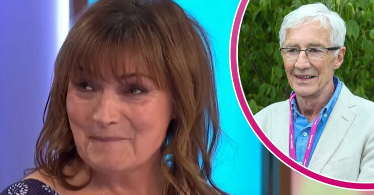 Lorraine Kelly and Paul O'Grady