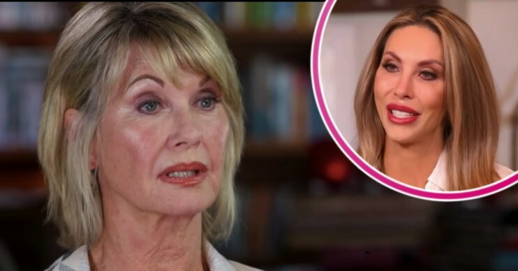 Olivia Newton-John and her daughter