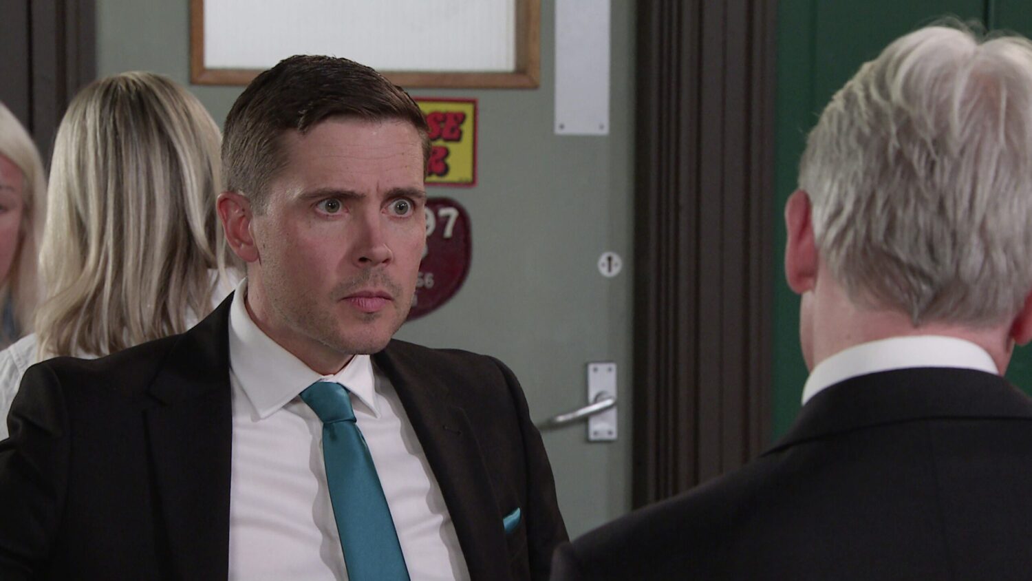 Todd Grimshaw looks shocked by Troy's request
