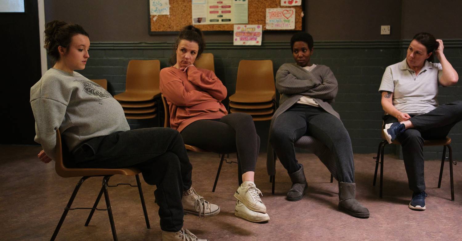 Time series two features Julie Graham, on the right, in the cast
