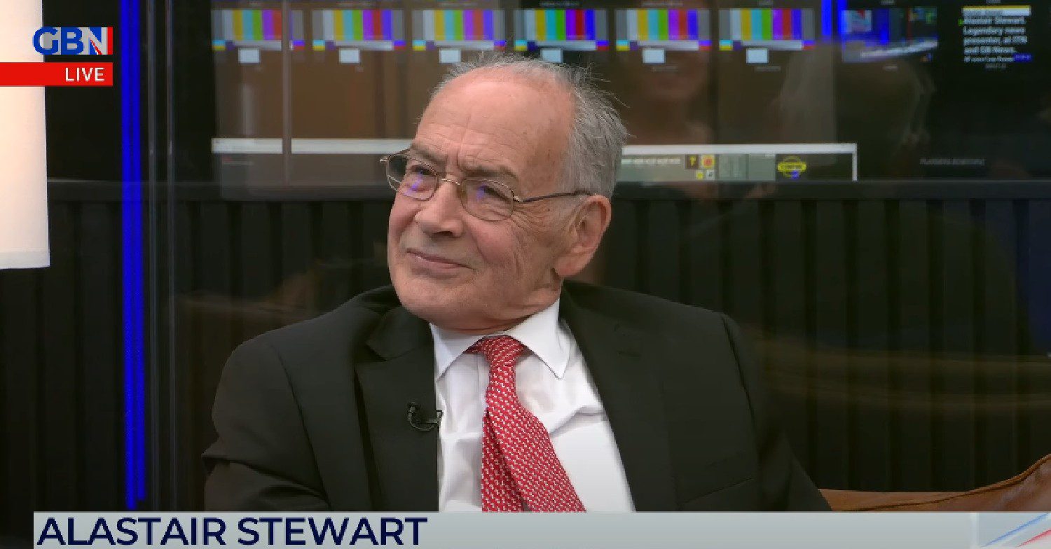 Alastair Stewart on GB News talking about dementia