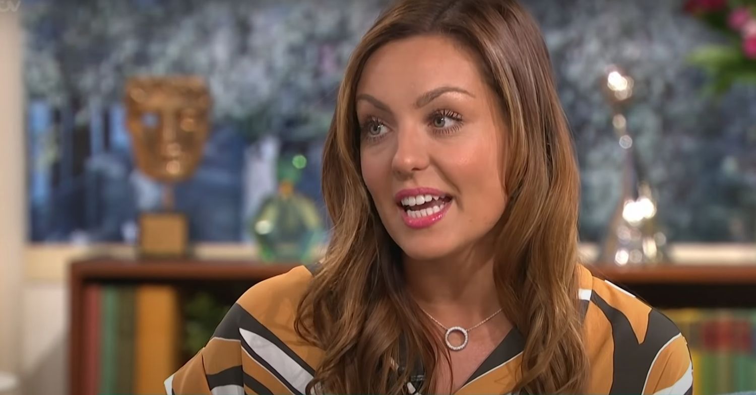Amy Dowden talking on This Morning