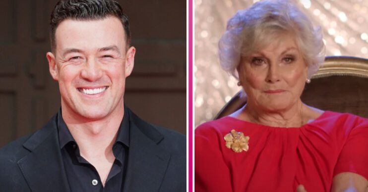 Angela Rippon on Strictly and Kai Widdrington smiling