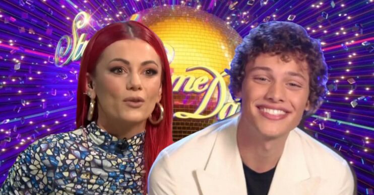 Bobby and Dianne against Strictly background (Credit: BBC/YouTube/Composite: ED!)
