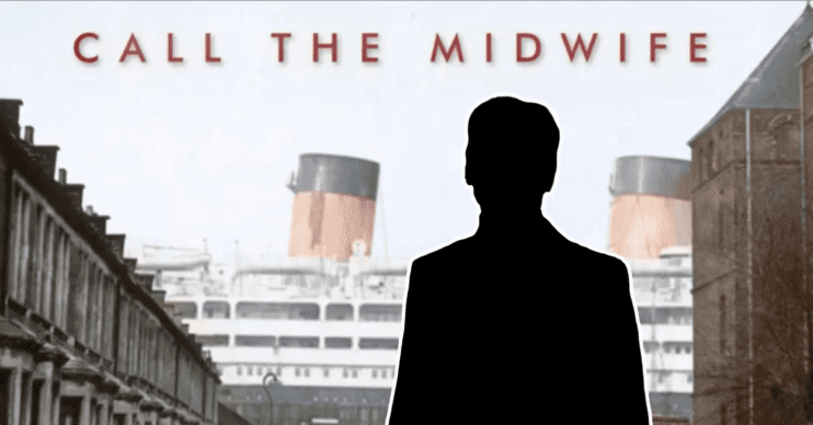Call the Midwife logo with male silhouette
