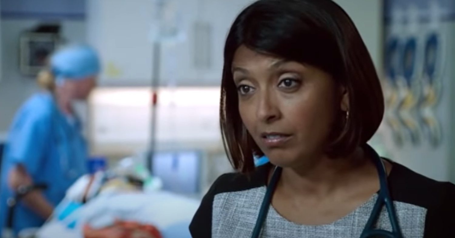 Casualty's Zoe is in the E.D