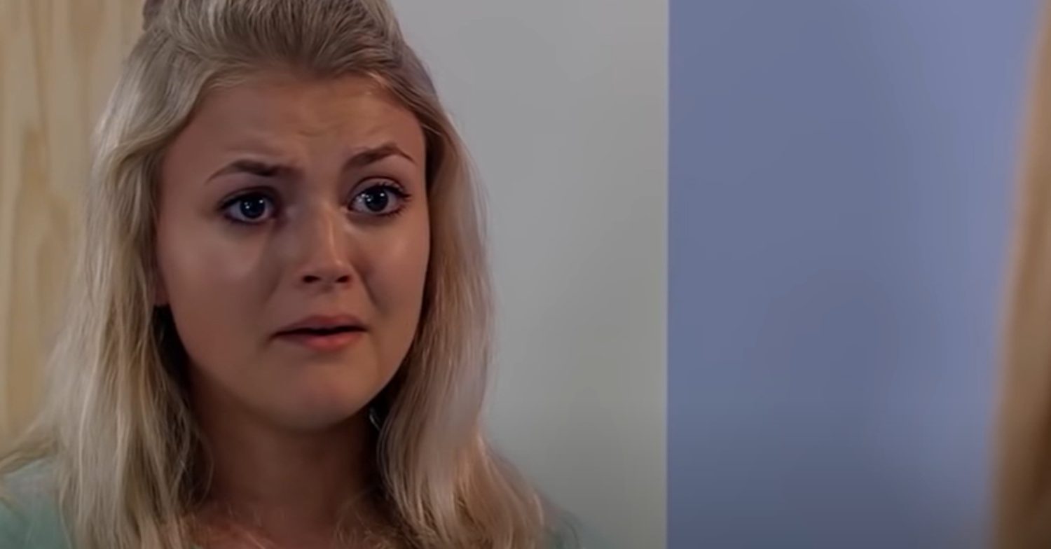 Coronation Street's Bethany is upset