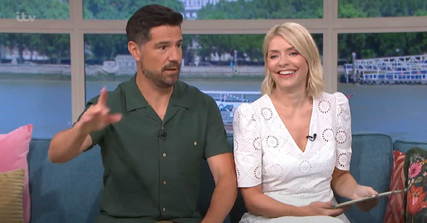 Craig Doyle and Holly Willoughby on This Morning