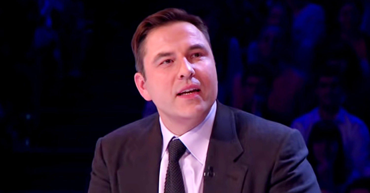 David Walliams looking shocked on Britain's Got Talent