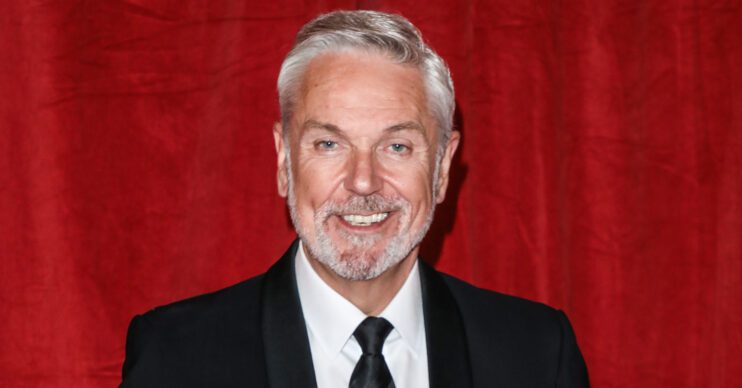 EastEnders' Brian Conley is smiling on the red carpet