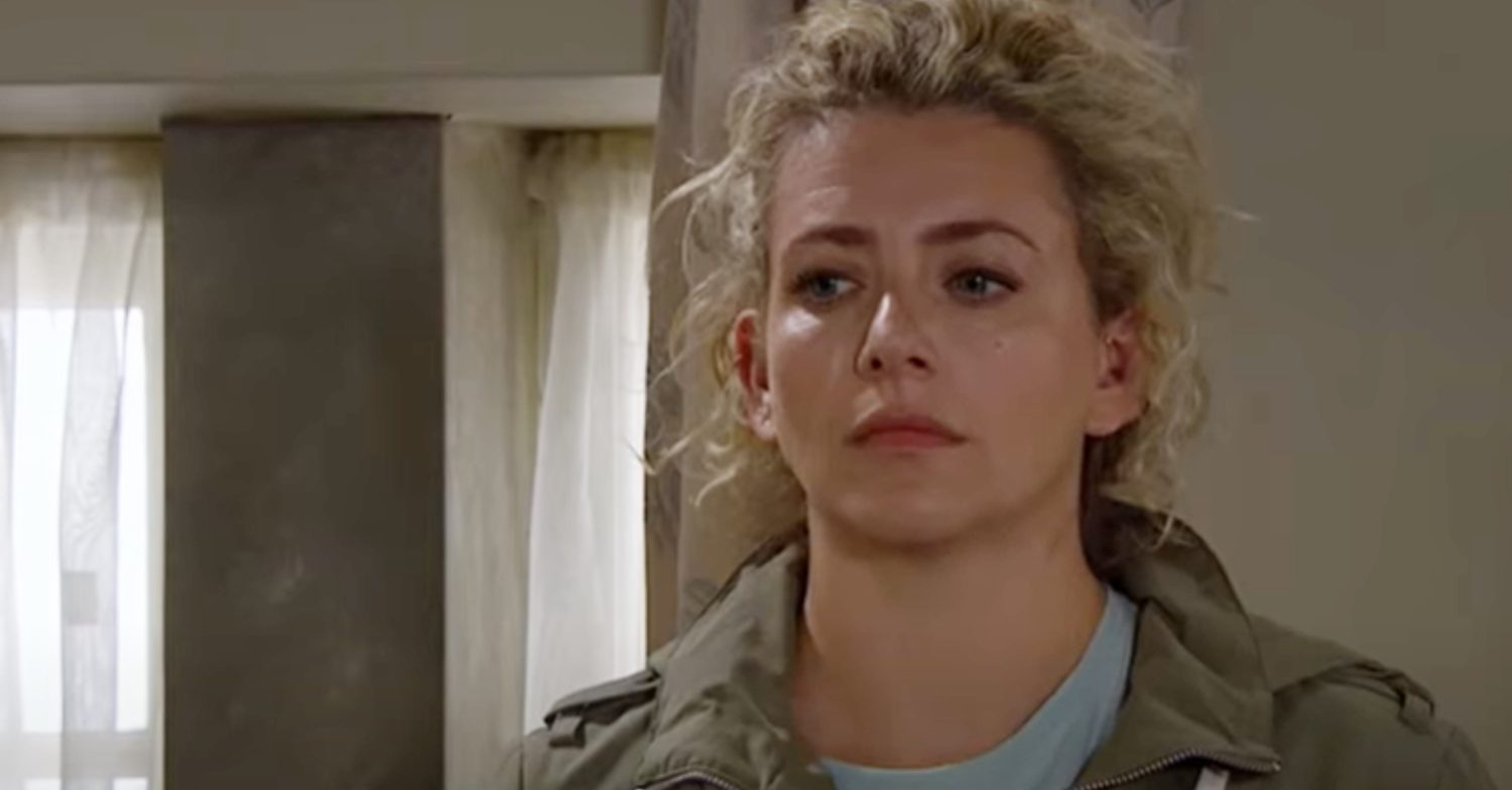Emmerdale's Maya is serious and dishevelled