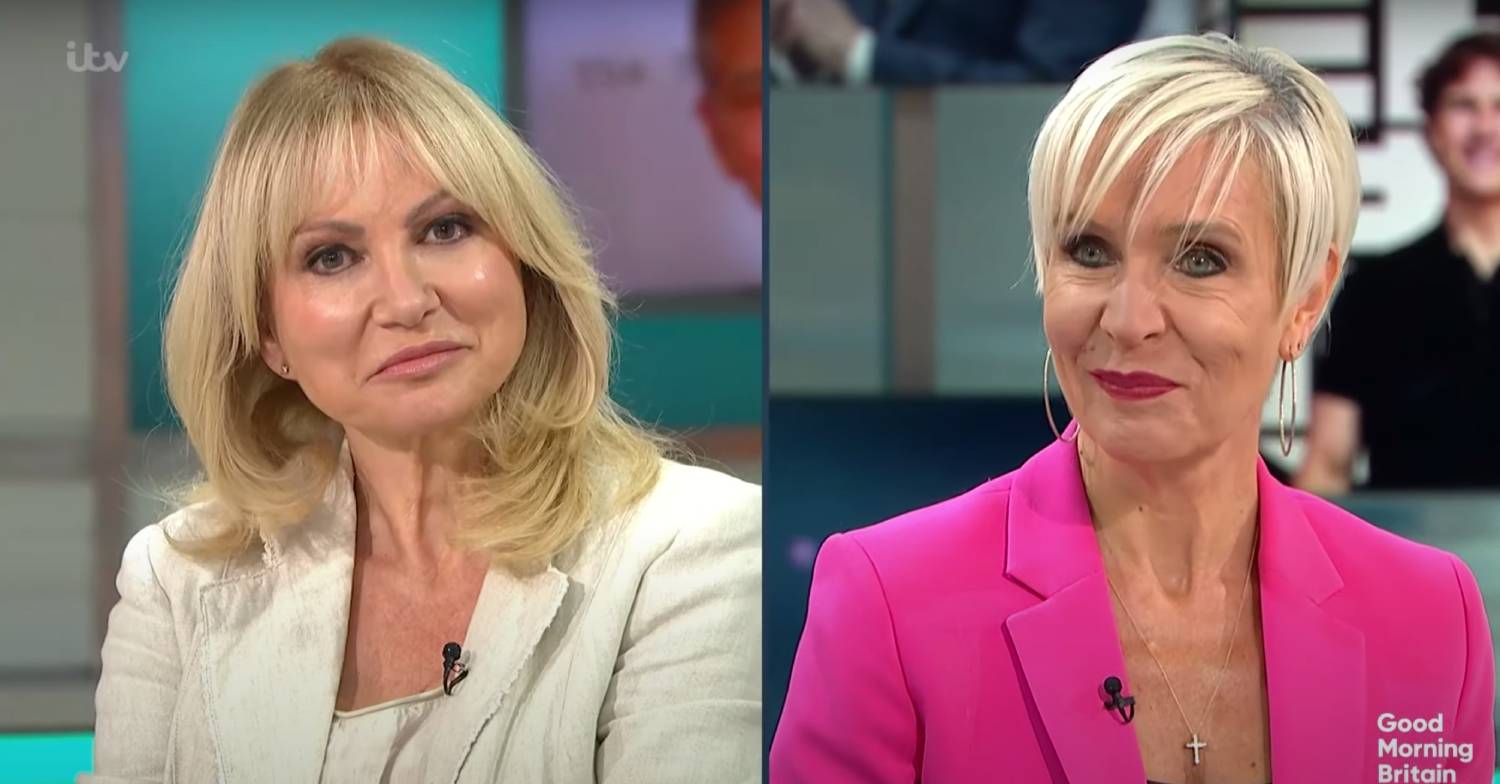 Pundits pose on GMB today