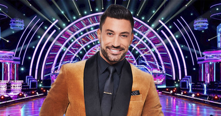 Giovanni Pernice smiling in the Strictly ballroom
