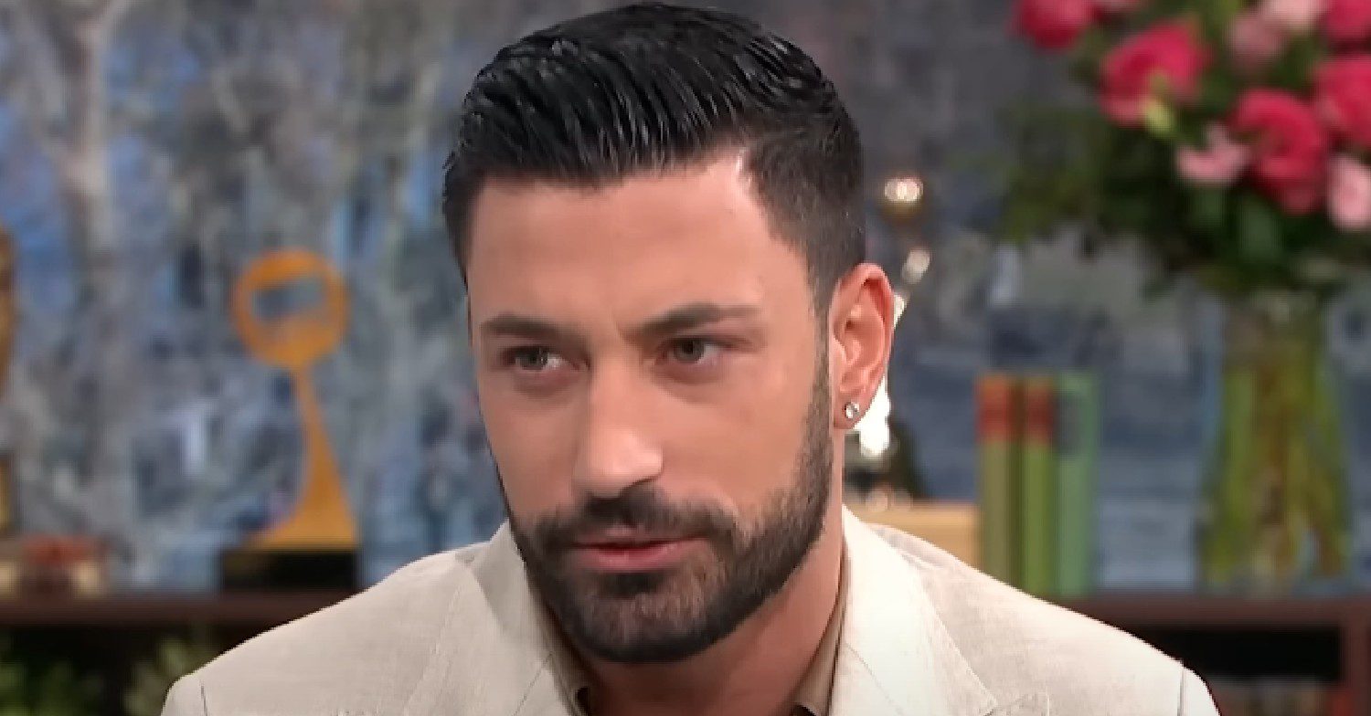 Strictly star Giovanni Pernice speaking on This Morning