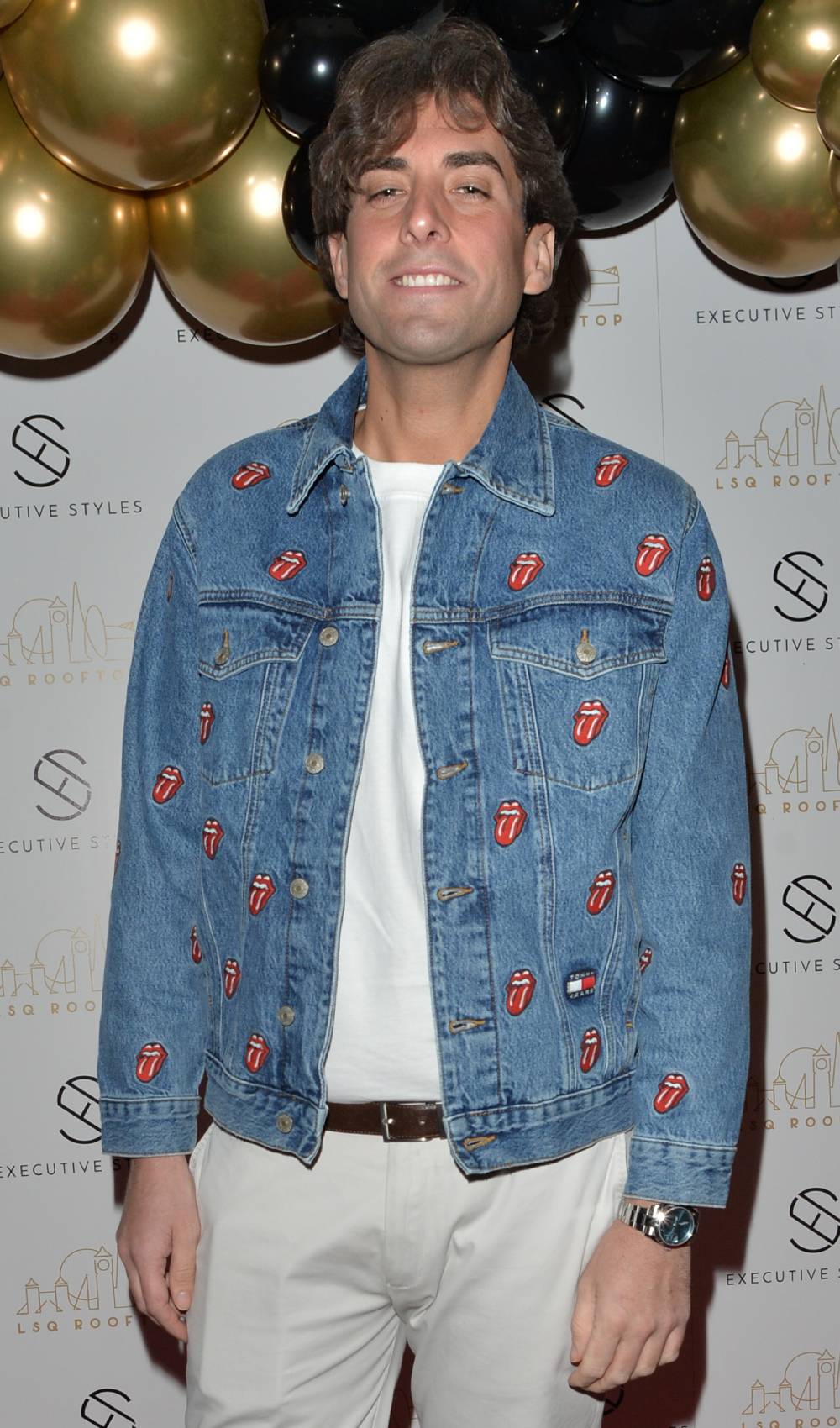 James Argent poses