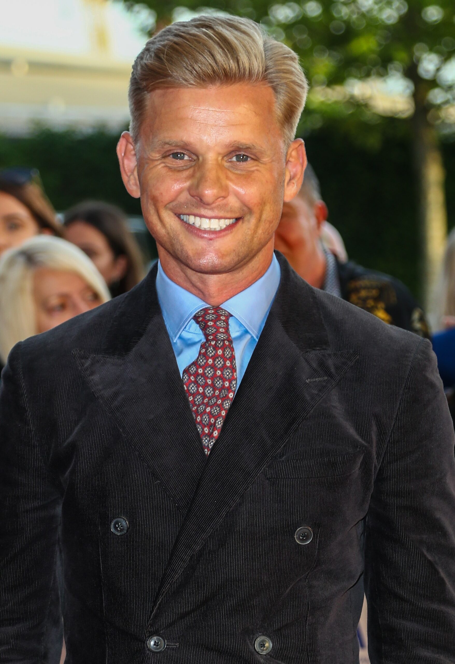 Jeff Brazier smiling at the NTAs