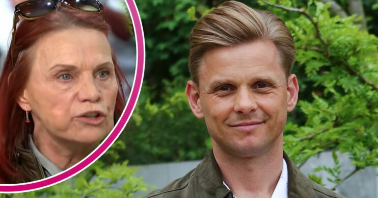 Jeff Brazier smiling and Jackiey Budden on GMB
