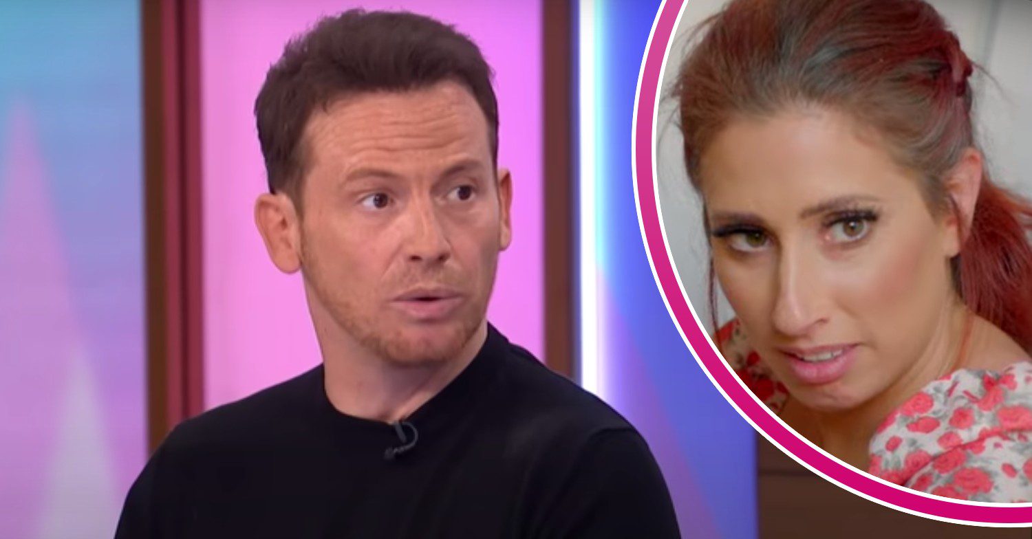 Joe Swash is wide-eyed, Stacey Solomon appears unimpressed
